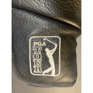 PGA Tour Logo Golf Putter Headcover Black **READ*